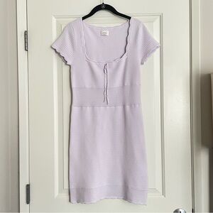 Wilfred Lavender‎ Knit reception dress